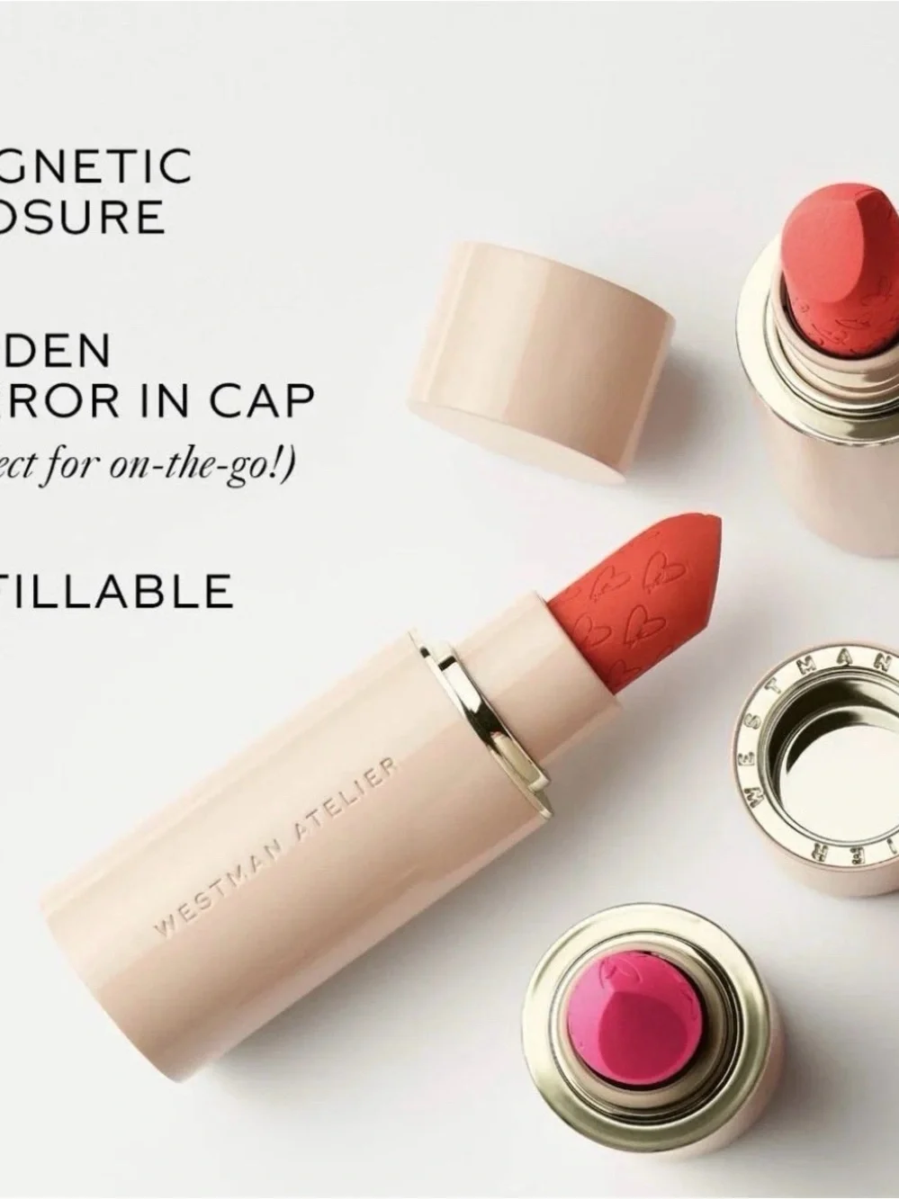 Westman Atelier Lip Matte Lipstick ~  0.13 oz. (Petal)